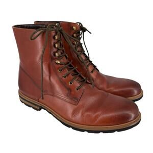 English Laundry Flynn Mens Leather Lace Up Ankle Boots Size 10